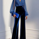 Maud™ | Mono elegante con escote en V