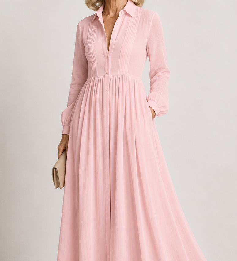 Lioren™ | Vestido Maxi de Caída Suave