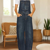 Nora™ | Mono denim para jardinería con bolsillos