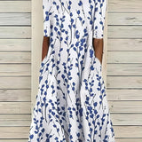 Caitriona™ | Vestido Maxi Coastal Bloom-