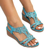 Tamara | Sandalias de cuña de lujo