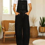 Nora™ | Mono denim para jardinería con bolsillos