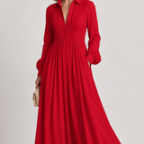 Lioren™ | Vestido Maxi de Caída Suave