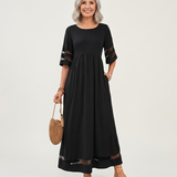 Aubrey™ | Vestido midi que alisa la barriga y favorece la silueta