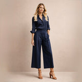 Delphine™ | Conjunto de lino elegante