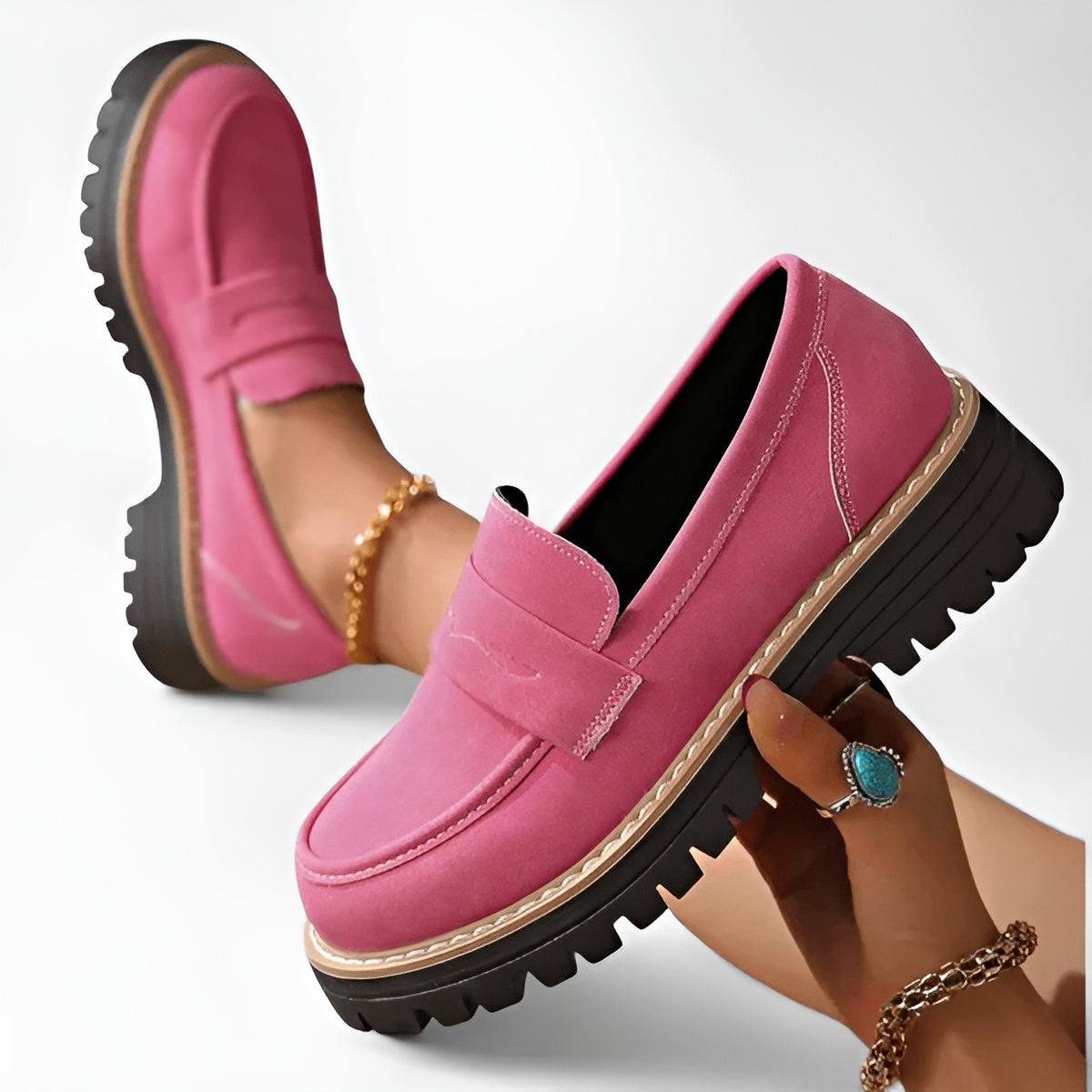 Fleure™ – Mocasines ortopédicos elegantes