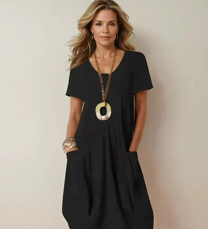 Daniela™ | Vestido maxi fluido casual