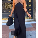 Quirine™ | Vestido maxi cruzado