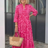Marielle™ | Vestido Midi con Botones en la Delantera
