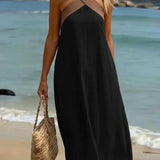 Marta™ | Vestido maxi cruzado por delante