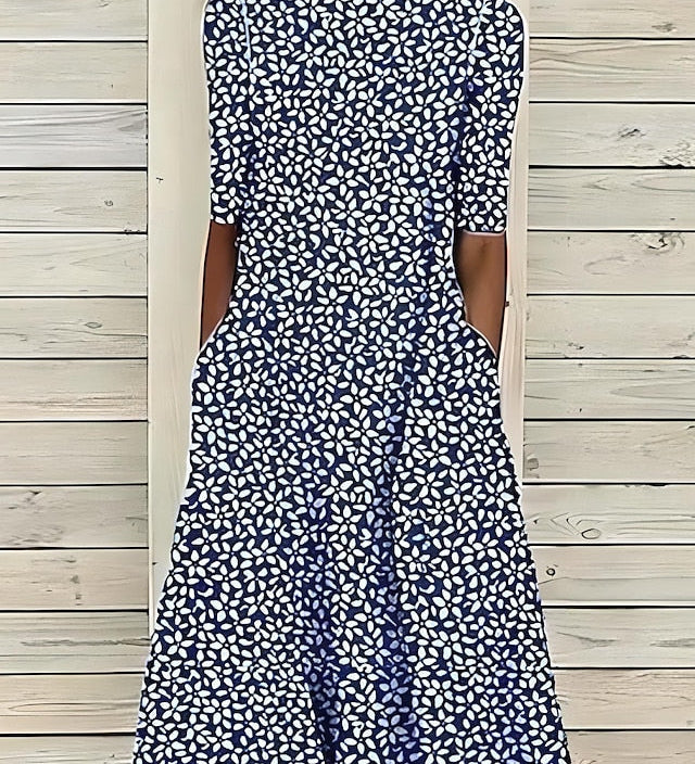 Caitriona™ | Vestido Maxi Coastal Bloom-